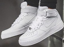 莆田air force 1纯白高帮