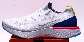 虎扑版Nike Epic React Flyknit飞线跑鞋