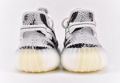 yeezy350白斑马og版本