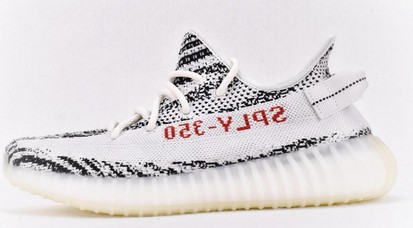 yeezy350白斑马og版本