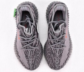 莆田yeezy350新灰橙og