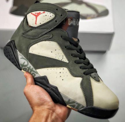 ir Jordan 7 X Patta OG SP Shimmer AJ7联名涂鸦