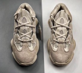 Yeezy 500“Blush”椰子500 初代配色白灰沙灰