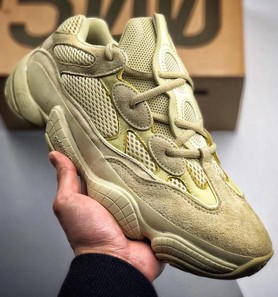 Yeezy 500 “Super Moon Yellow”椰子500超级黄月沙漠黄