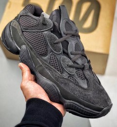 Yeezy 500 “Utility Black”椰子500石墨黑全黑