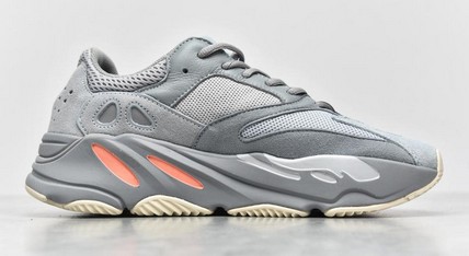 Yeezy Boost 700 Inertia椰子700惯性 蓝灰 灰粉橙