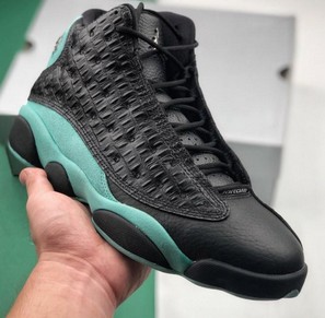 aj13 island green薄荷绿