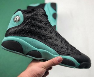 aj13 island green薄荷绿