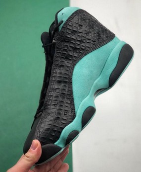 aj13 island green薄荷绿