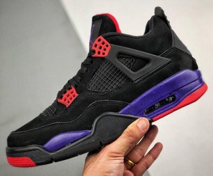 aj4猛龙黑紫 