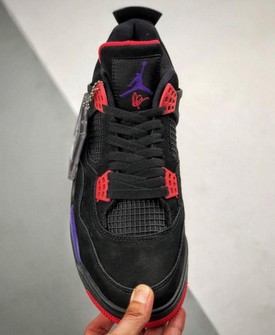 aj4猛龙黑紫 