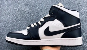 AJ1 mid obsidian黑曜石