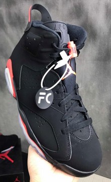 AJ6 infrared release黑红红外线