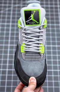 AJ4 Neon霓虹绿纯原