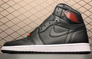 AJ1黑丝绸Black Satin纯原