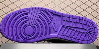 AJ1白紫脚趾 Court Purple2020纯原