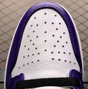 AJ1白紫脚趾 Court Purple2020纯原