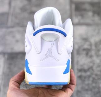 AJ6 Low university blue北卡蓝