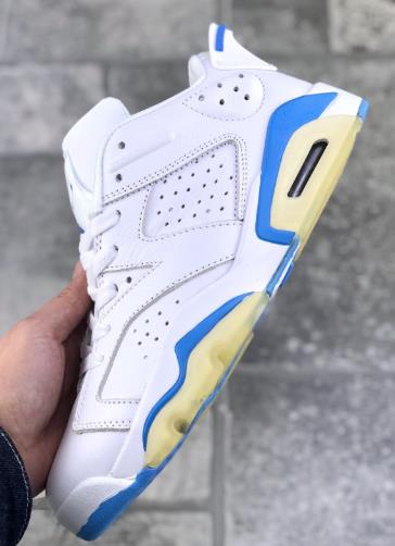 AJ6 Low university blue北卡蓝