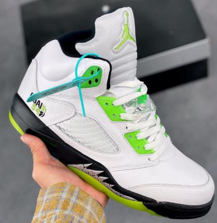 AJ5 quai54法国街球白绿