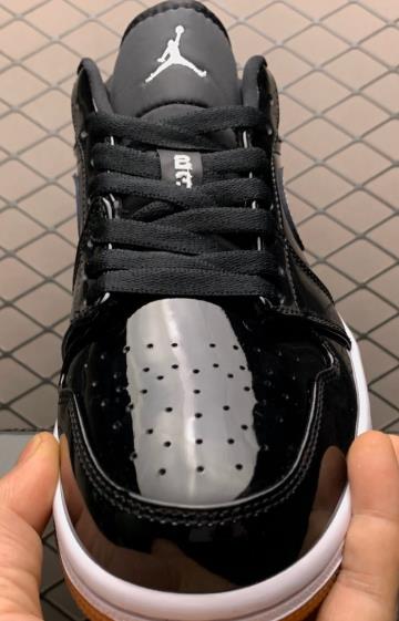 AJ1 low黑金漆皮价格