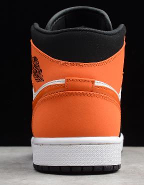 aj1中帮白橙扣碎