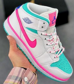 AJ1 mid digital pink中帮数码粉价格