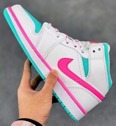 AJ1 mid digital pink中帮数码粉价格