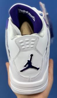 AJ4 Purple Metallic白金属紫扣