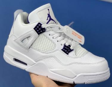 AJ4 Purple Metallic白金属紫扣