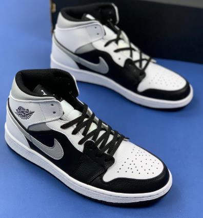 aj1 mid white shadow灰白影子