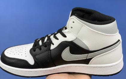 aj1 mid white shadow灰白影子