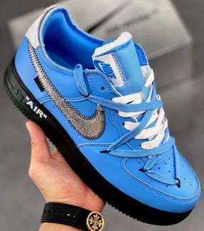 OFF-WHITE OW x AF1蓝色2020