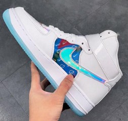 AF1高帮电玩英雄联盟Good Game镭射 夜光