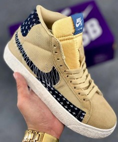 SB Blazer Mid Sashiko板鞋