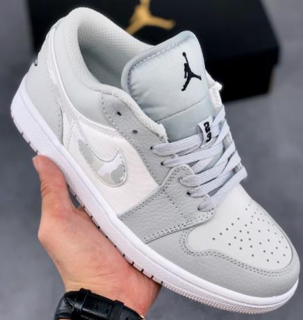 AJ1 Low White Camo灰白迷彩