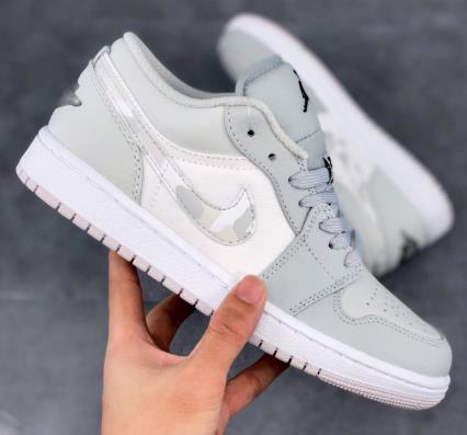 AJ1 Low White Camo灰白迷彩