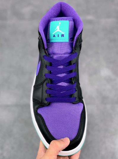 AJ1 mid Grape黑紫葡萄