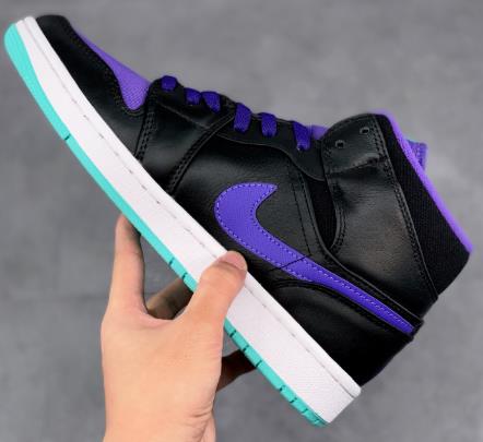 AJ1 mid Grape黑紫葡萄