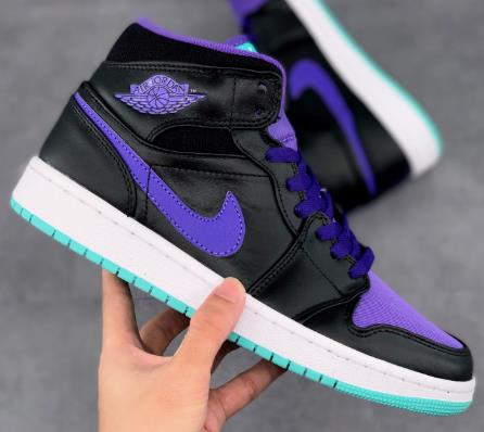 AJ1 mid Grape黑紫葡萄