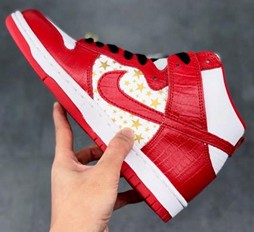 Dunk sb high 红色星星