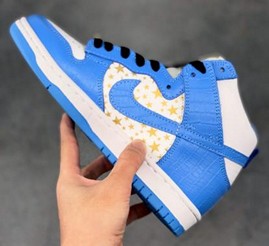 Dunk sb high 蓝色星星