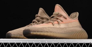 yeezy 350 sand taupe脏橙天使