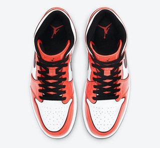 AJ1 Mid Turf Orange二次元 小扣碎