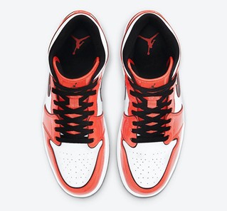 AJ1 Mid Turf Orange二次元 小扣碎