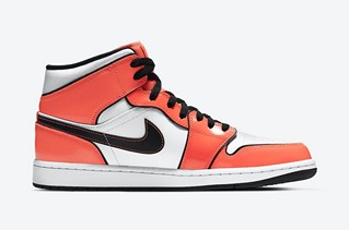 AJ1 Mid Turf Orange二次元 小扣碎