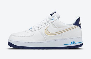 AF1 White Canvas白色帆布