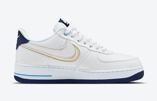 AF1 White Canvas白色帆布