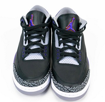 AJ3 Court Purple黑紫