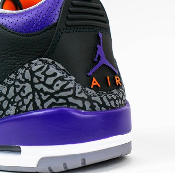 AJ3 Court Purple黑紫